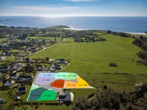 Terrains integres DJI 0372 - LANCEMENT COMMERCIAL - TERRAINS TREGUNC - Quimper Brest